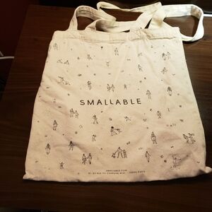 Smallable Canvas Cream Tote Bag